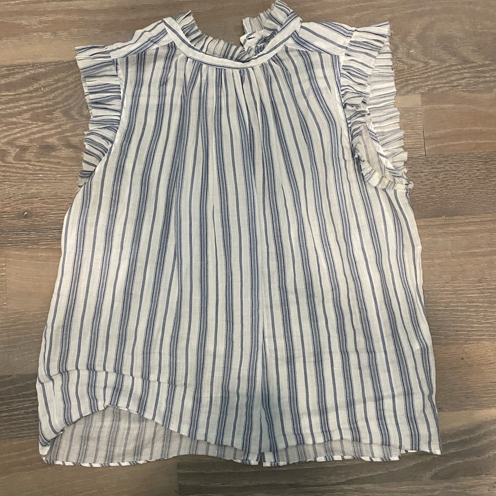 Small FRAME blouse! Linen-like.